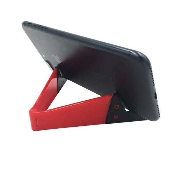 V-Type Folding 9 inch Phone Tablet Holder adjustable angle Desktop Tablet Phone Stand