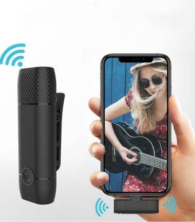 E1 Wireless Lapel Microphone IOS Lightning