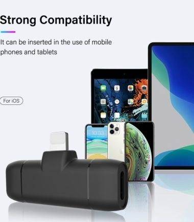 E1 Wireless Lapel Microphone IOS Lightning