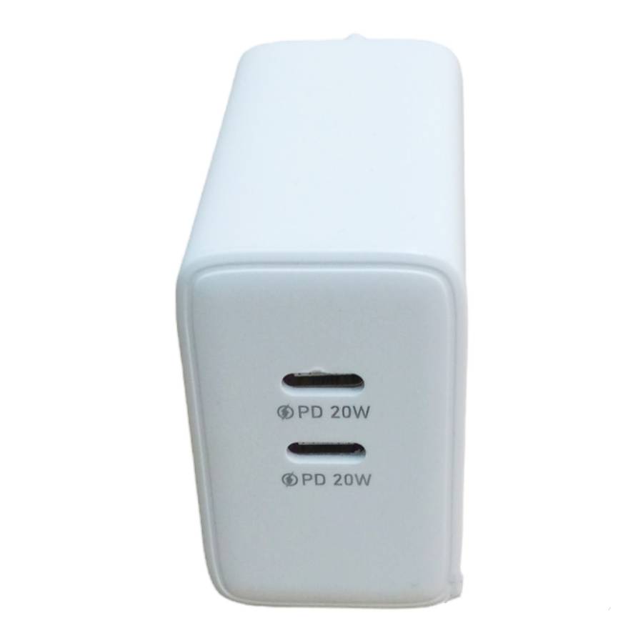 Wolulu AS-51458 Dual PD Charger 20W+20W