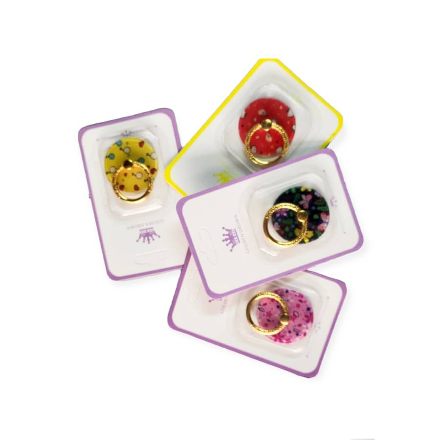 Golden Drown Gold Ring Phone Stent