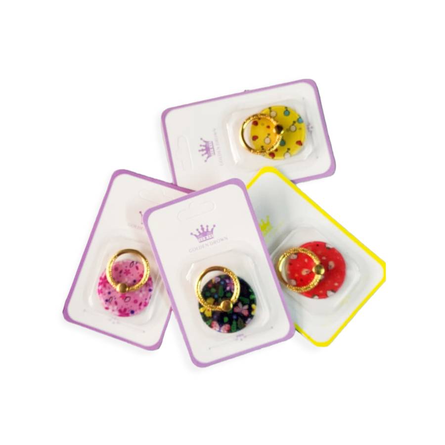 Golden Drown Gold Ring Phone Stent