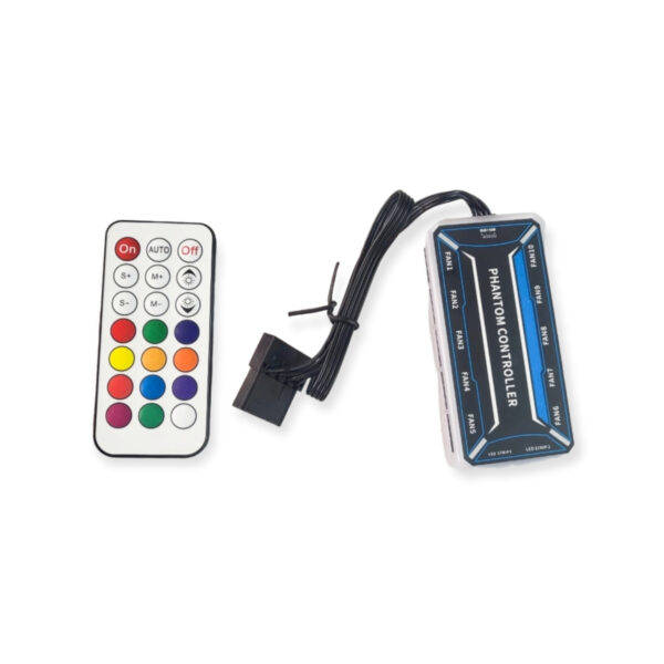 525 RGB Computer Fan Controller With Remote Control