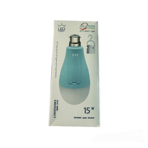 ZYF-K007-15W LED Rechargeable Intelligent Bulb B22