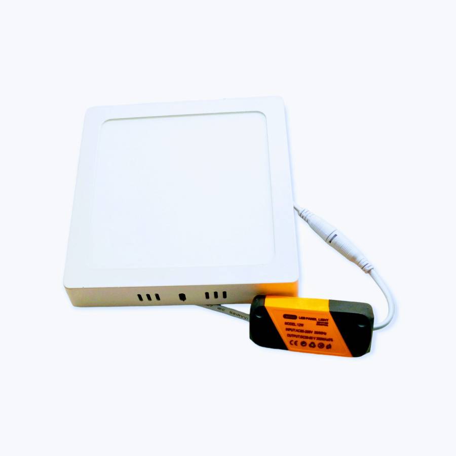 Aerbes AB-Z905-1 Surface Mounted  Square Panel Ceiling Light 12W