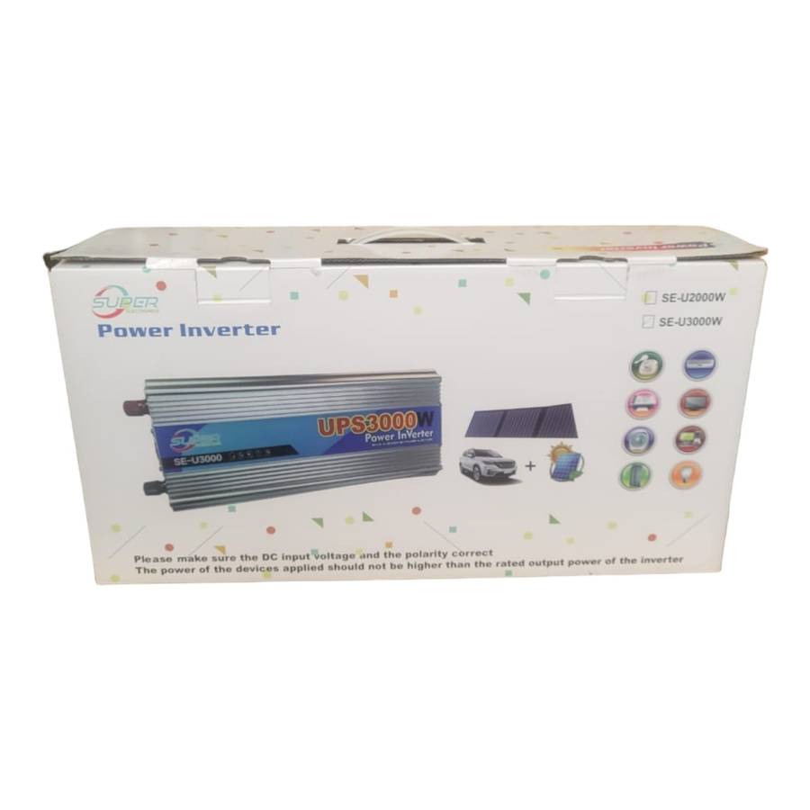 Power Inverter 12V Dc To AC 3000W