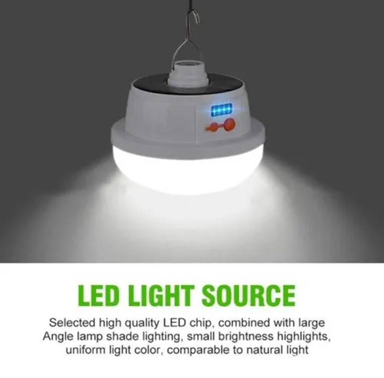 Aerbes AB-TA228 Rechargeable Outdoor Waterproof Solar Emergency Camping Light 24LED