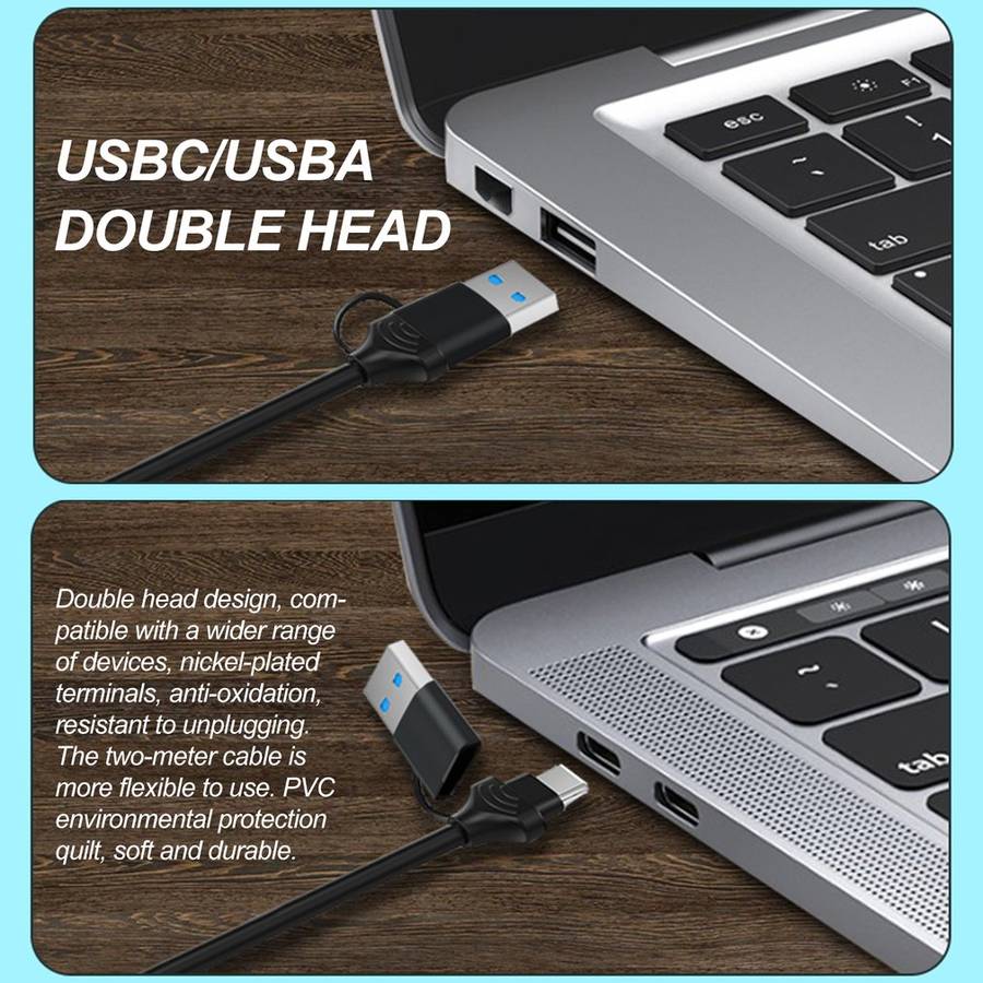 169 USB + Type C to HDMI Video Capture 2M