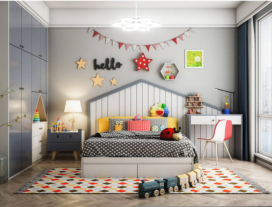 FA-004  E27 LED Snowflake Shape Foldable Pattern Changing Light 80W 6500K