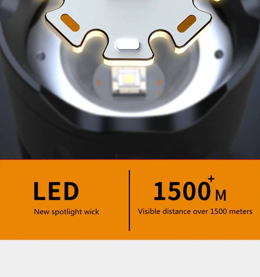 FA-S18-P99 High Power Rechargeable  LED Flashlight