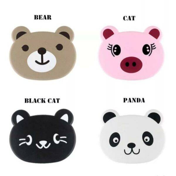JH-2180 Car Feeding Tray Tableware Cartoon Character Kids Anti-fall Dishes