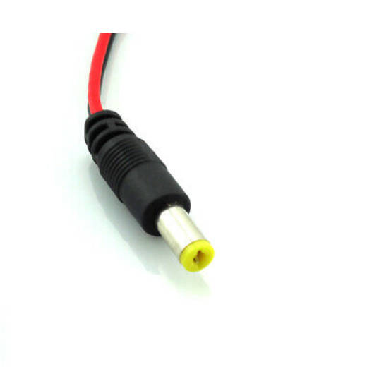 DC Power Cord 5.5 x 2.1mm Male Pack of 100