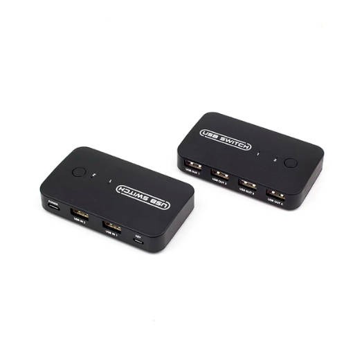 SE-L92 USB 2.0 KVM Switch Box 2 in 4 Out