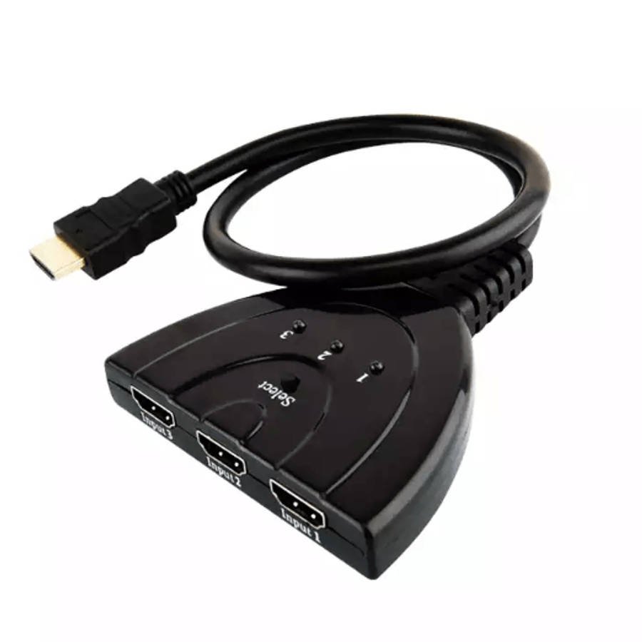 SE-LH3-1-4K HDMI Switch 3 in 1 Adapter Cable