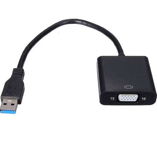 Super Electronics SE-L220 USB To VGA Adapter Cable
