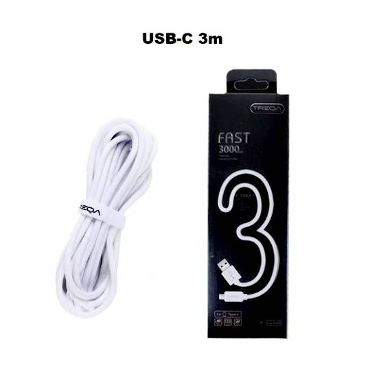 Treqa CA-8083 Type C USB Cable 3M