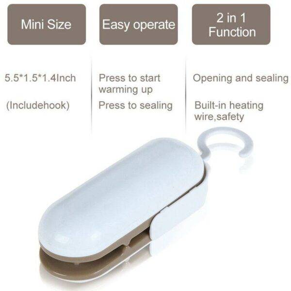 SE-076 Mini Portable Package Heat Sealer