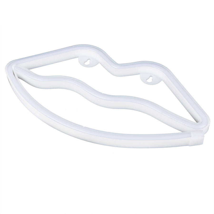 FA-A16 Lips Shaped Neon Sign Lamp USB And Battery Operated