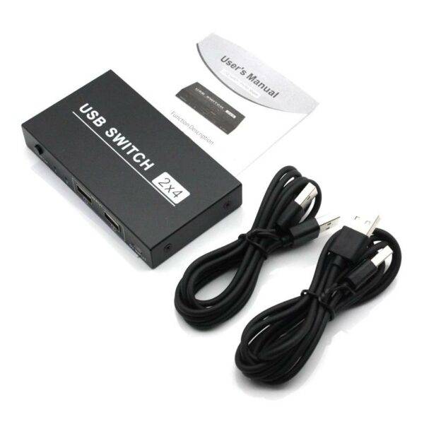 USB Switch Selector 2 Computers Sharing