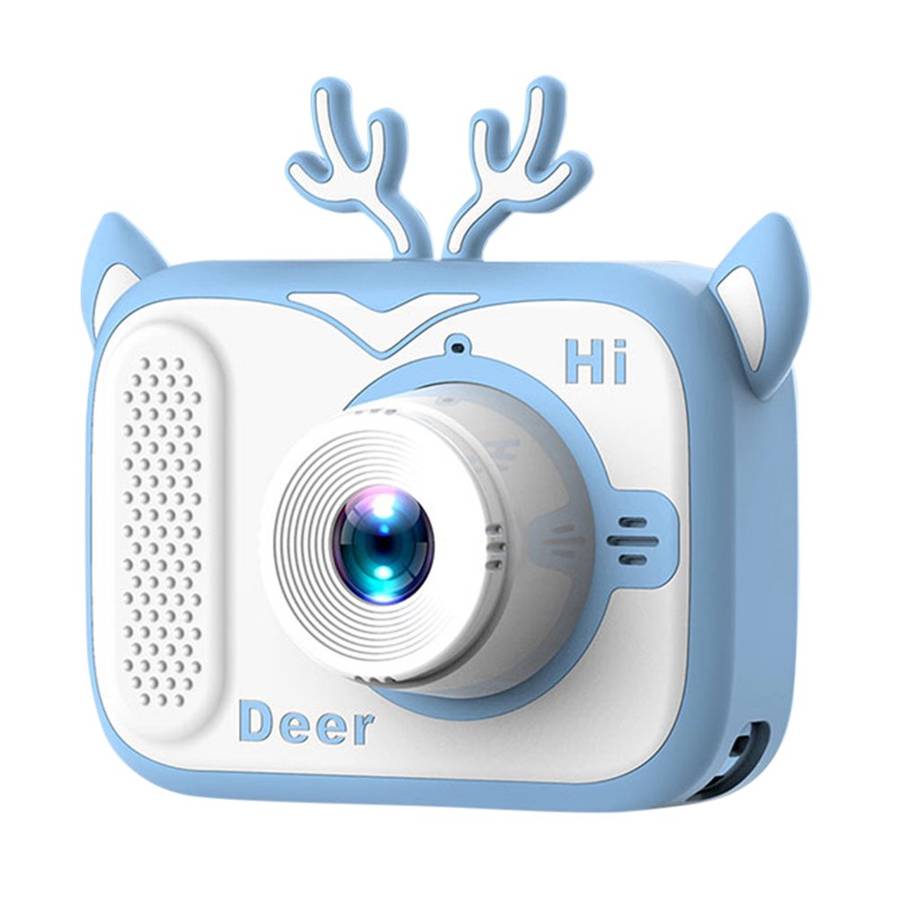 Deer Kids Image And Video Camera With Lanyard 5 Built In Games