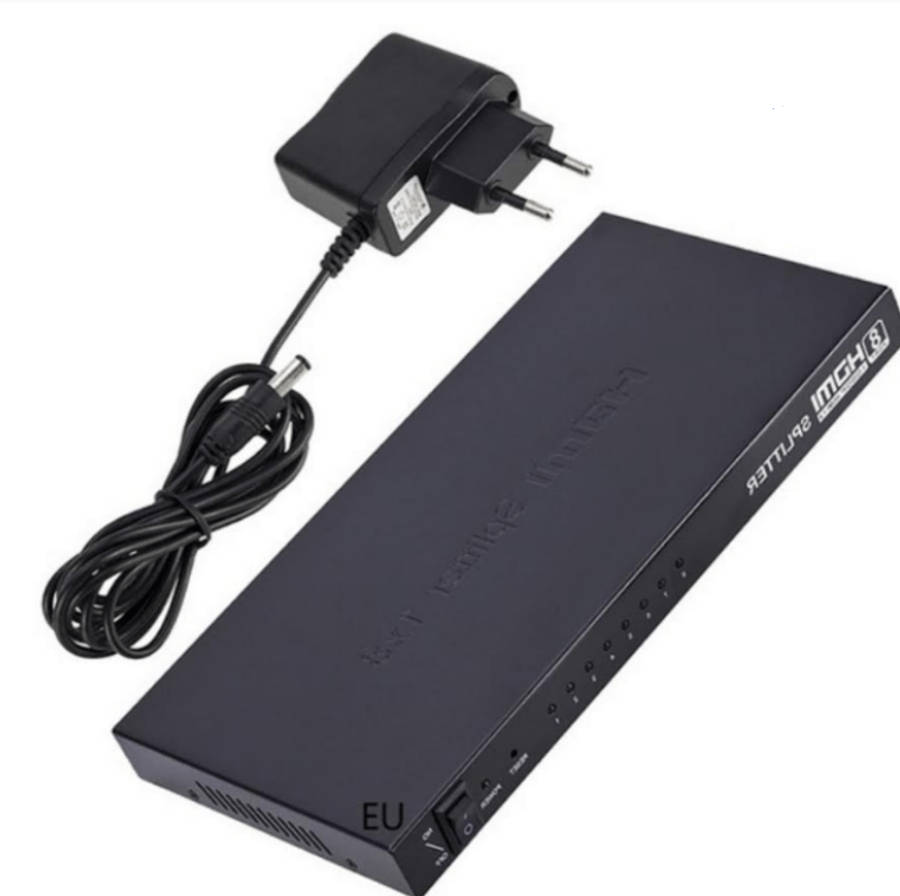 SE-L67  HDMI Splitter With 8 Ports UHD 4K x 2K