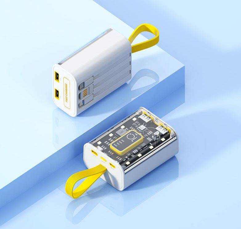 Treqa TR-955 10000mah Transparent Power Bank