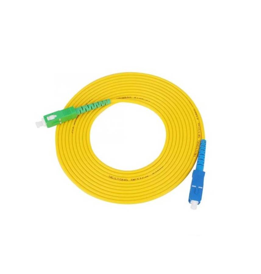 XF0165-2 SC/APC - LC/UPC Simplex Single Mode Fiber Optic Patch Cord 2.0mm 8M