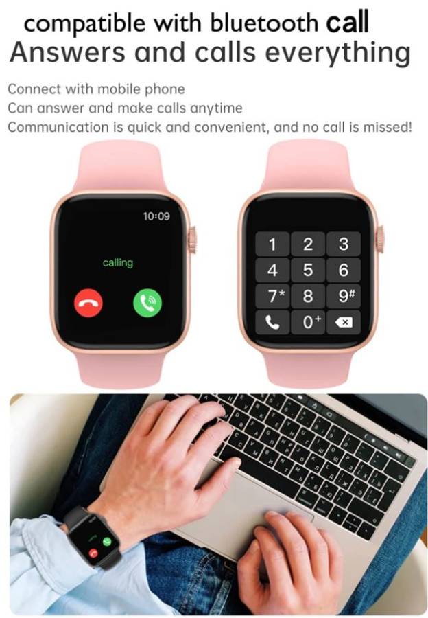 Aerbes AB-A104 Bluetooth Smart Watch With Sim Card Slot