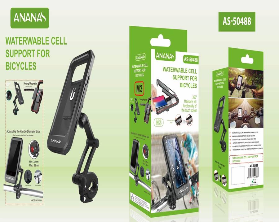 Ananas AS-50488 Waterproof Bicycle Phone Holder