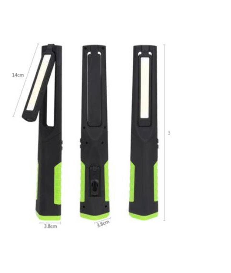 FA-1740 Rechargeable Slim Work Lamp With Red Light And Dinamo for Emergency