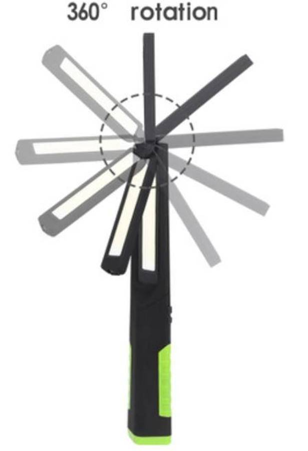 FA-1740 Rechargeable Slim Work Lamp With Red Light And Dinamo for Emergency