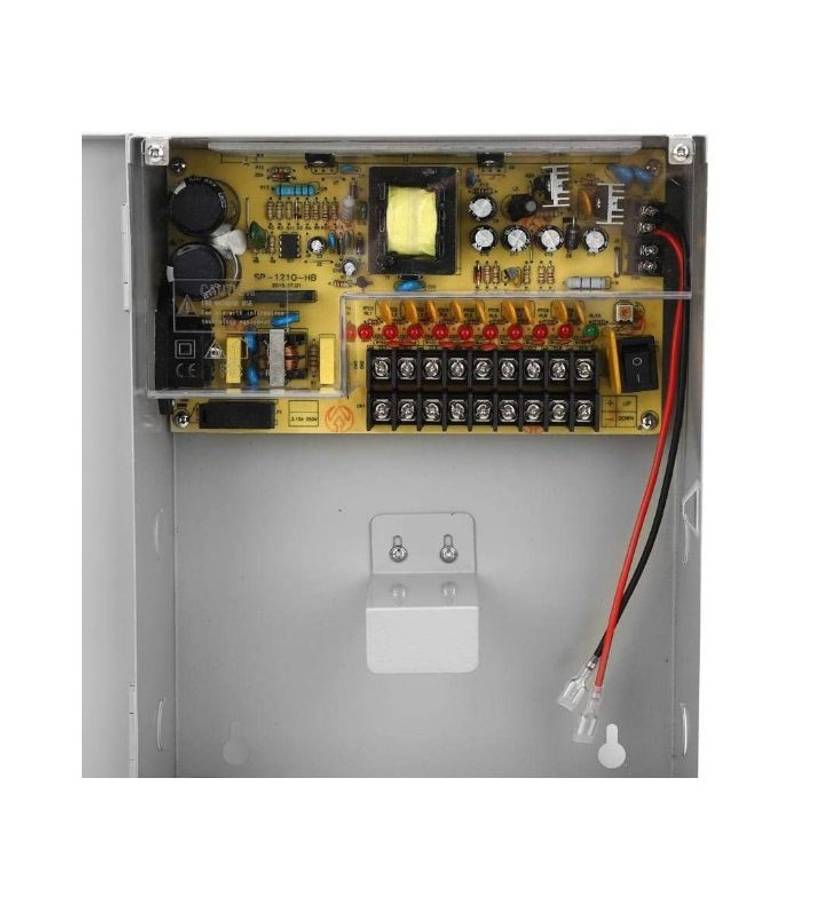 XF0691 DC12V Power Supply 10A 9 Channel