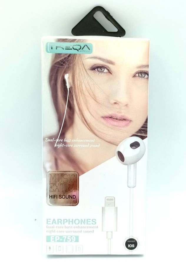 Treqa EP-759 Lightning Earphone IOS