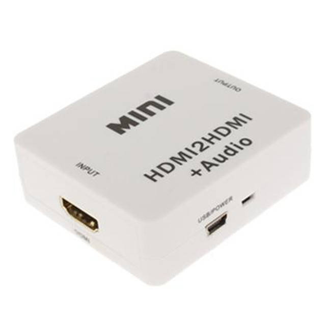 HDMI To HDMI Mini + Audio Decoder Adapter