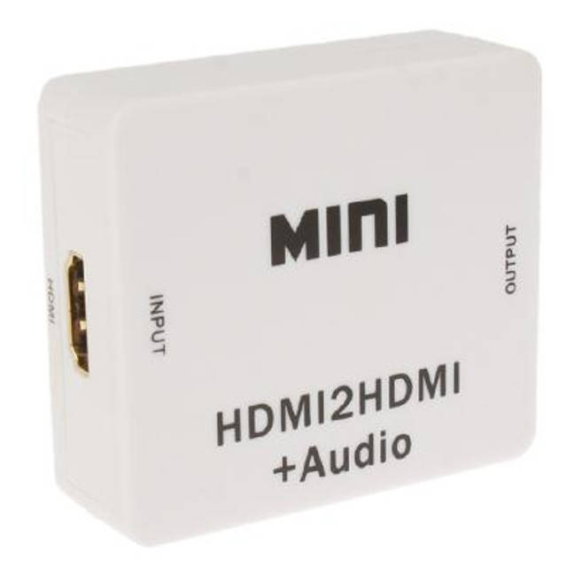 HDMI To HDMI Mini + Audio Decoder Adapter