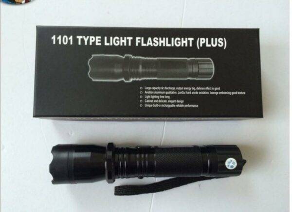 500022 Self Defense Flash Light With Stun Gun
