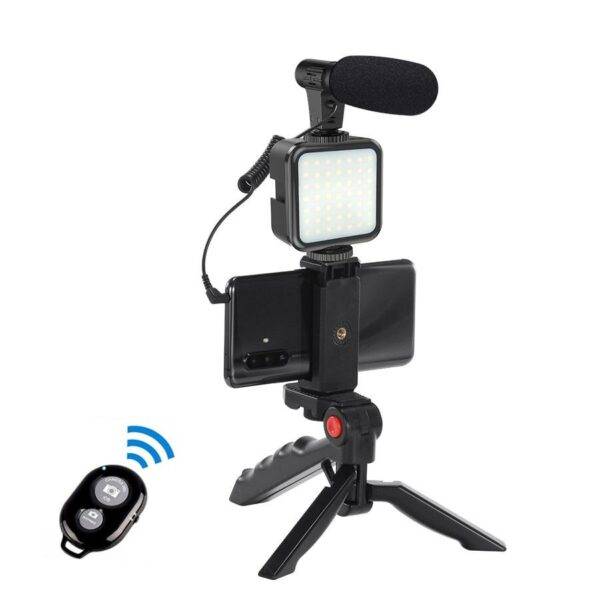 Aerbes AB-BG06 5W 6500K Video Podcast Kit with Bluetooth Remote Control
