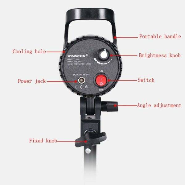 SE020 Down-light 50W Photography Canister Light