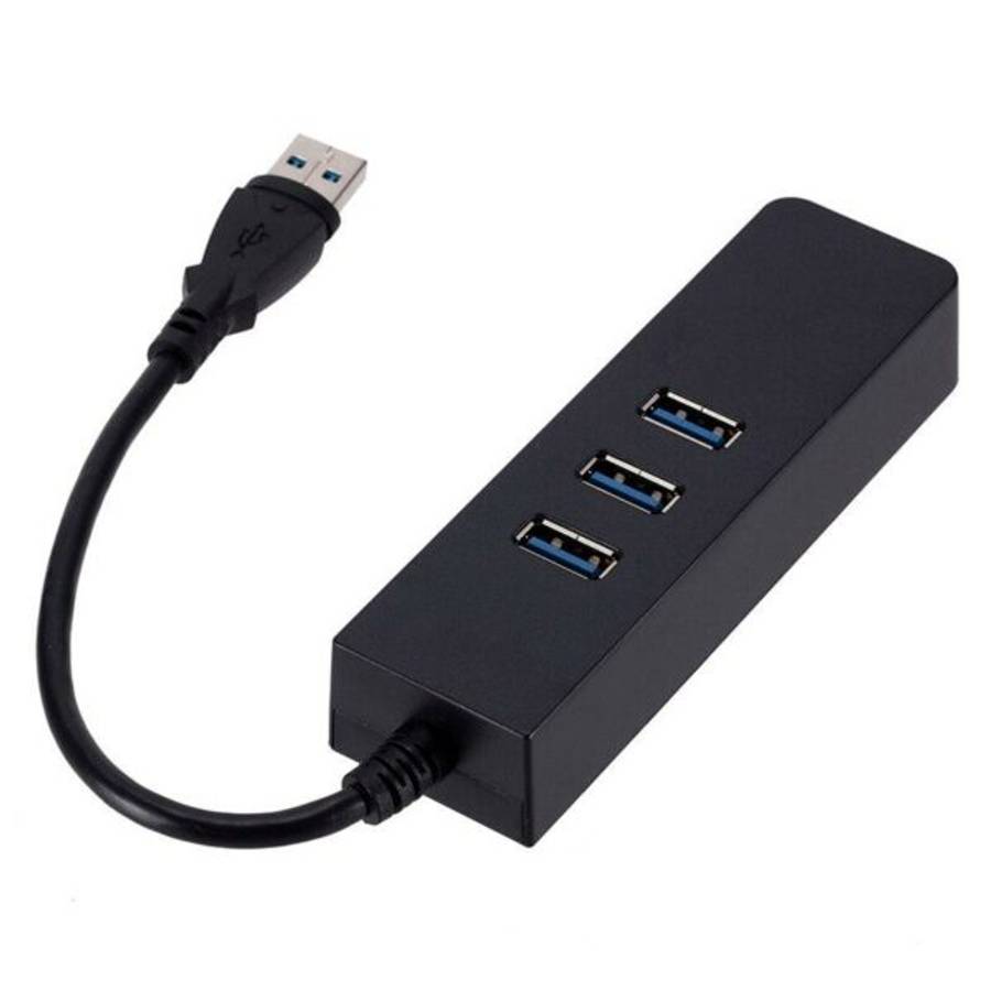 High Speed 3 Ports USB 3.0 Gigabit Ethernet Lan RJ45