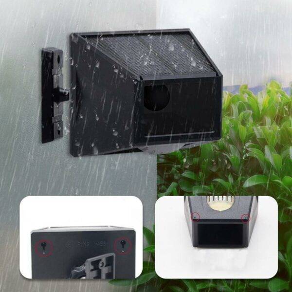 Remote Controlled Solar Alarm Lamp