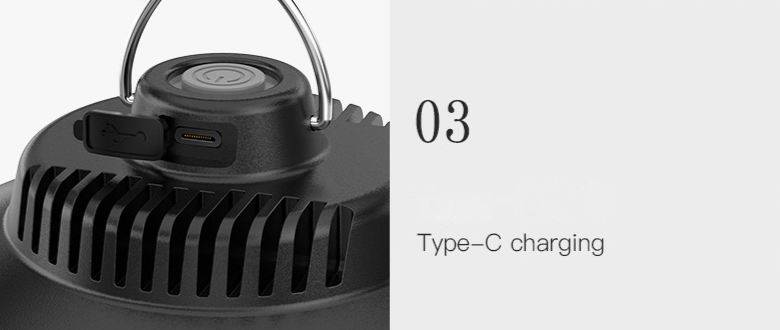FA-LY11A Portable Outdoor Lantern Waterproof Camping Light With A Hook