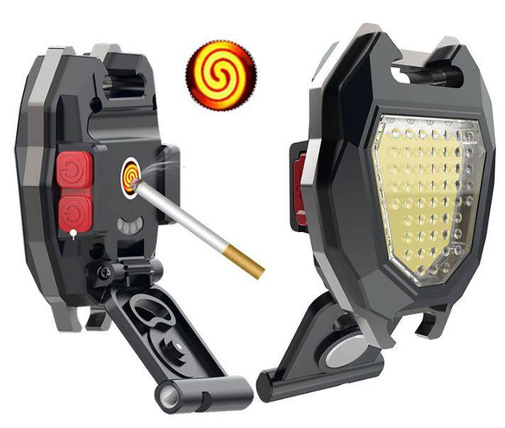 FA-W5144 Mini COB LED Flashlight Rechargeable Key Chain Torch