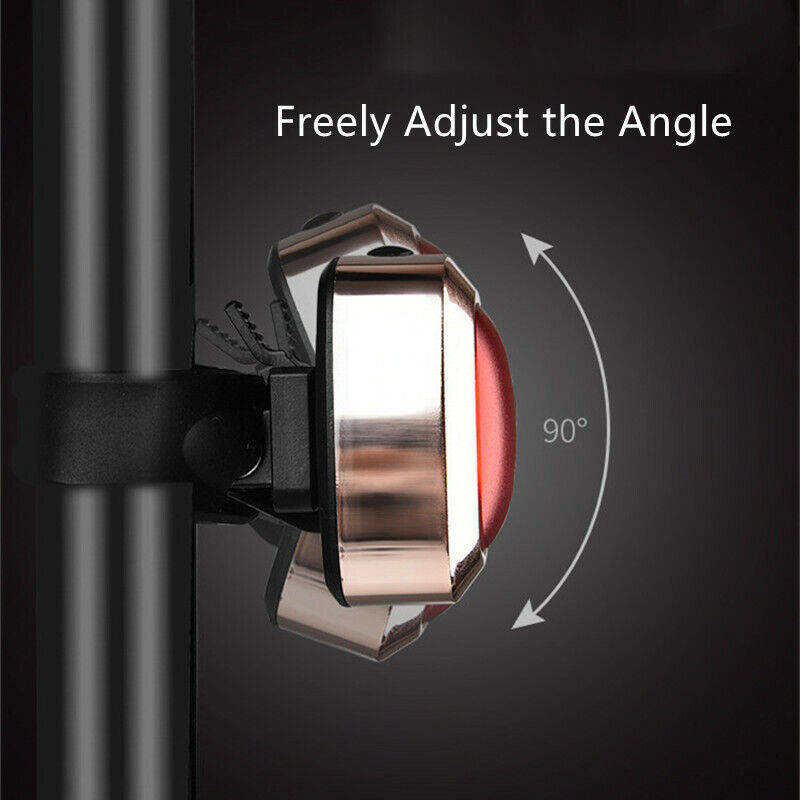 Aerbes AB-ZX03 Bicycle Tail Light With Buzzer Induction And Flashing Red Light