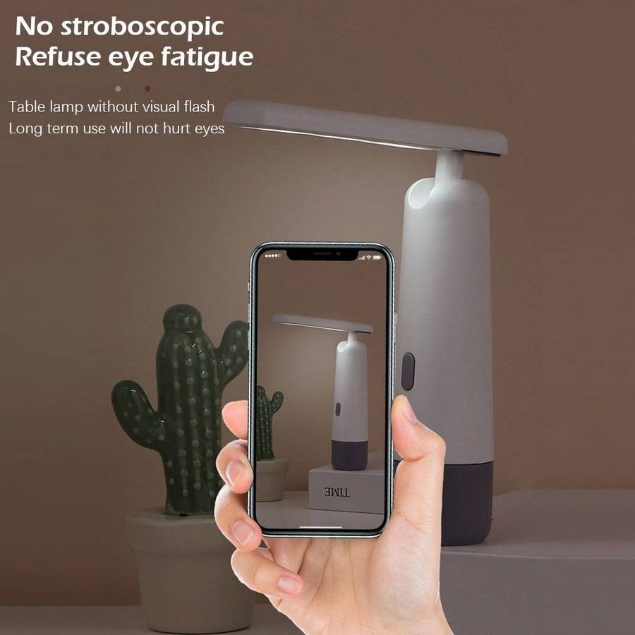 CS306 USB Rechargeable Slim Table Lamp With Customizable Stickers