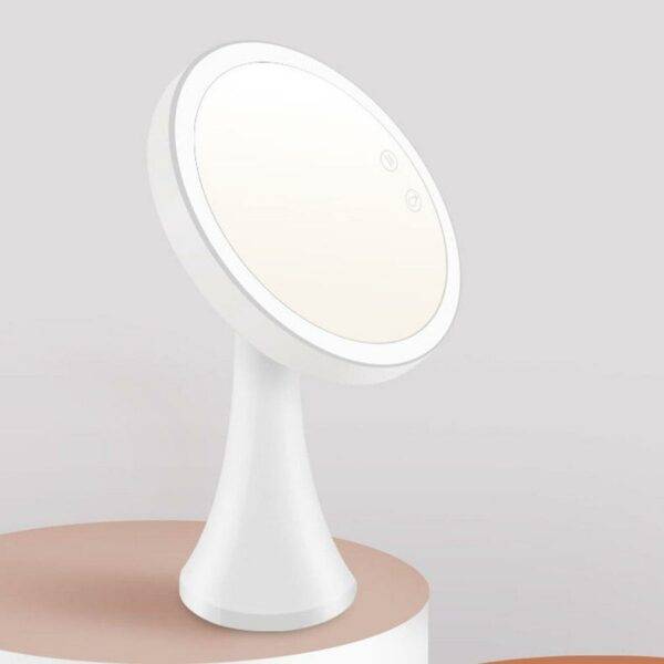 FA-619 Rechargeable Multifunction LED Table Lamp And Mirror