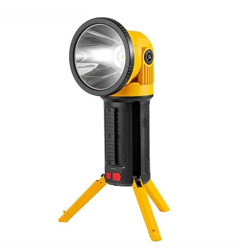 FA-W5164-1 Multi-Function Portable LED Searchlight COB Support Mobile Phone Charging