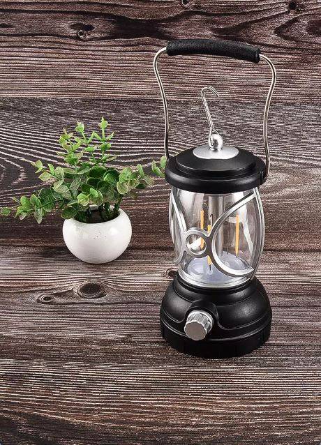 FA-T96 Mini Vintage Metal  Rechargeable Lantern