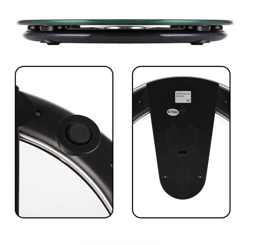 Aerbes AB-J399  LCD Smart Weight Scale With Temperature And Battery Display + Weight Memory 32"