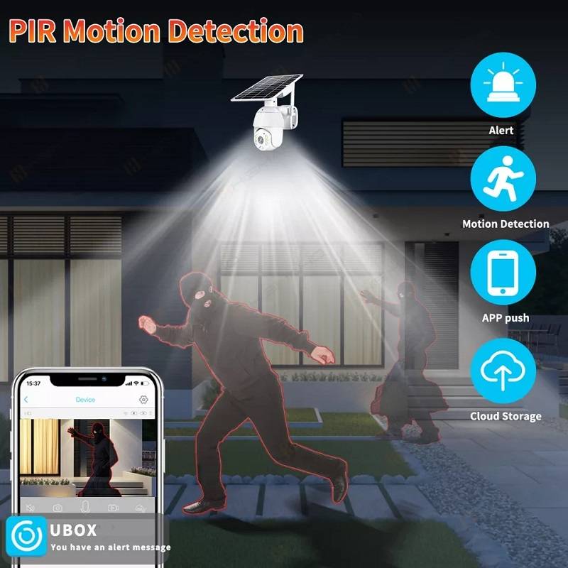 SE-S10 4G Solar PTZ Surveillance Camera Ubox App
