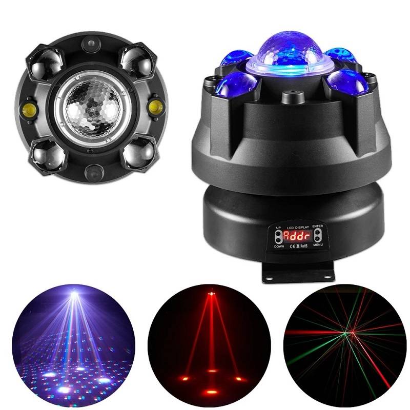 PM-015 Little Sun Kaleidoscope 4 in 1 Head Stage Light